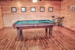 Gameroom with a pool table 